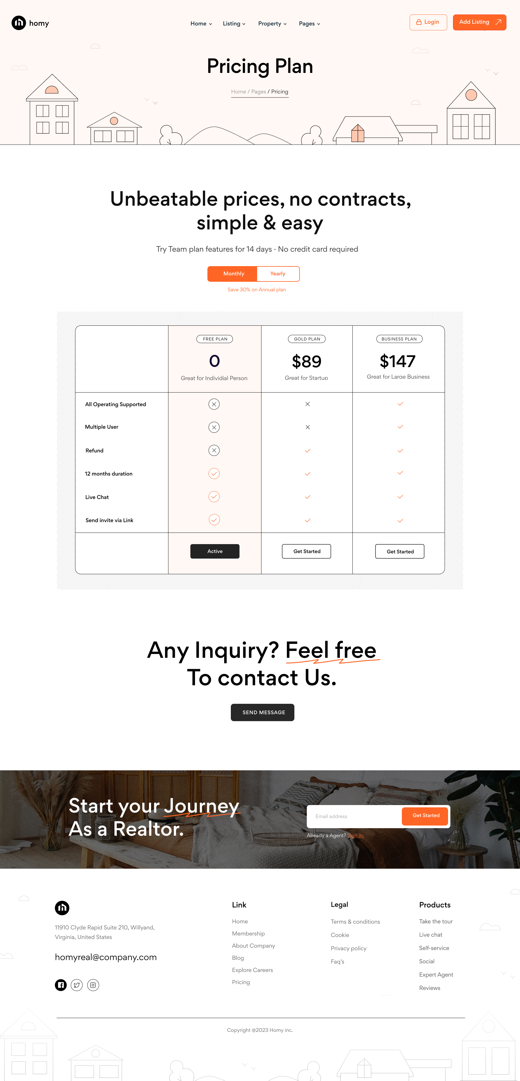 Homy Real Estate Figma Template Dashboard By Creativegigs Themeforest